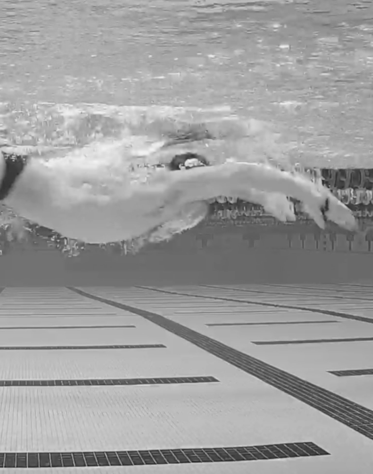 Underwater swimming background