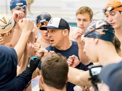 Todd DeSorbo coaching swimmers